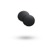 Bugaboo Fox chassis central joint caps Black