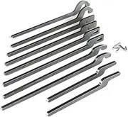 Rapid Tongs Bundle Set - Five Types of DIY Blacksmith Tongs Kit With Stainless Steel Rivet