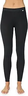 [DANISH ENDURANCE] Merino Leggings, Premium Functional Underwear, Temperature Regulating, Breathable, for Women