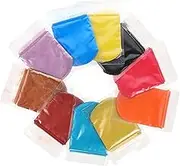 Gadpiparty 10Bags Color Pearl Powder Pigment for DIY Crafts Soap and Candle Making Eye Shadow Blusher and Nail Art Mica Coloring for Creative Projects and Safe