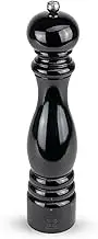 PEUGEOT - Paris u'Select 30 cm Salt Mill - 6 Predefined Grind Settings - Made with PEFC Certified Wood - Made in France - White Laquered Colour