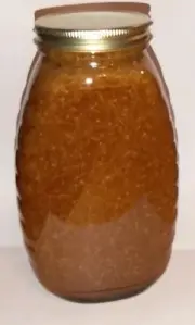 Honeycomb beeswax cappings (Zabrus) full of pollen, propolis, honey 14oz