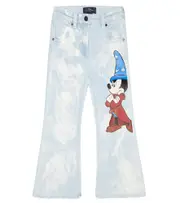 [Stella McCartney Kids] Stella McCartney Kids x Disney® printed denim jeans Y 3 multicoloured