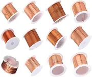 10-100m Copper Wire 0.1mm -0.9mm Cable Copper Wire Magnet Wire Enameled Copper Winding Wire Coil Copper Wire (Color : 0.1mm 50m, Size : A)