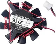 Laptop Cooler Fan for Cooler Master TCM5010-12RF A5010-60RB-2AN-C1 39mm GT430 DC 12V 0.20A New