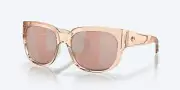NEW IN BOX COSTA DEL MAR WATERWOMEN 2 900405 BLONDE / 580P COPPER SILVER MIRROR