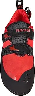 Climb X Rave Strap Climbing Shoe 2019, Racing Red, 4.5