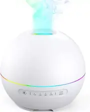 Essential Oil Diffuser - 200Ml Aromatherapy Humidifier, Timer & Night Light