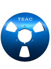 One Pair blue TEAC 10.5-inch 1/4-inch TAPE REEL TO REEL TAPE Recorders