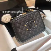 在飛比找Yahoo!奇摩拍賣優惠-KK二手真品 Chanel 香奈兒 Vanity Case 