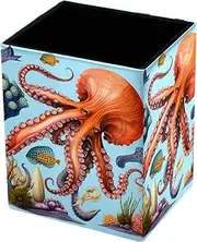 Pen Holder,Pen Organizer for Desk,Fishes Whale Sea Octopus,Office Desk Accessories