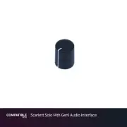 Focusrite Channel Gain Knob for Scarlett Solo (4th Gen) Audio Interface