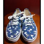 KIDS VANS X PEANUTS 聯名款 兒童 休閒鞋 藍色