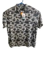 Puma Men's Cloudspun Mowers Polo 532162 02 Navy Size XXL