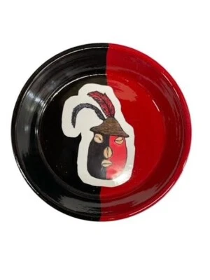 Plato de Barro para Elegua Eleggua Offering Plate Cazuelita Santeria ifa osha
