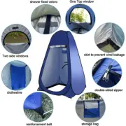 Pop Up Privacy Shower Tent Portable Outdoor Sun Shelter Camp Toilet ChangingRoom