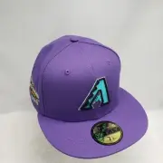 New Era 59Fifty Arizona Diamondbacks MLB Cloud Undervisor Fitted Hat Cap 7 1/2