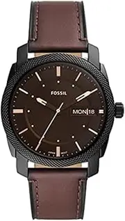 [FOSSIL] Machine Brown Analog Watch FS5901