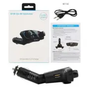 BT06 Handsfree Bluetooth Car Kit FM Transmitter Car Charger USB Music Player