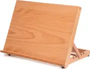 5-Position Wood Drafting Table Easel Drawing and Sketching Board, 16 1/2 Inches