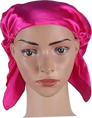 Healvian Womens Hair Drying Cap Fast Absorption Quick Drying Towel for Long Hair Home Bathroom Use Rosy