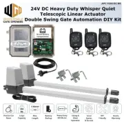 APC Gate Opener Kit Remote Control Automatic Whisper Quiet Double Swing Gate