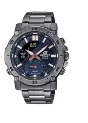Casio Men's Smartphone Link,Bluetooth Watch 49mm ECB-20DC-1ACR Gunmetal