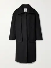 [FFORME] FFORME - Wei Layered Wool Coat - Black - M/L M/L Black