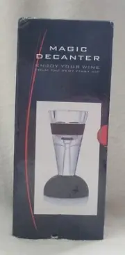 Magic Decanter Essential Wine Aerator New In Opened Box