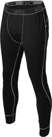 FXR Tenacious Merino Functional Pants, black, Size S for Men