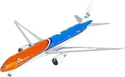 Pre-Built Model Aircraft 18CM Realistic Finished Airplane Model 1/400 for KLM for Boeing 777-300ER PH-BVA Accurate Scale Aircraft Miniature Airplane Model