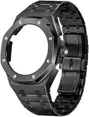 [Generic] 4th GA2100/2110 Generation Watchbands Octagonal Full Metal Case Band with Crown Modification 316 Stainless Steel Watch Band Kit