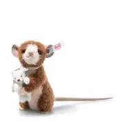 STEIFF EAN 007521 Paul Mouse with Petsy Teddy Bear - Ltd Ed Boxed New 12cm
