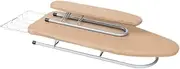 [Ｂｅｓｇａ] Tabletop Ironing Board Foldable Portable Iron Board with Iron Rest for Travel, Golden