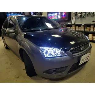 FORD FOCUS MK2 2005-2008 CCFL 光圈魚眼大燈組 台灣SONAR製