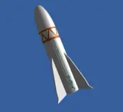 Flying Model Rocket Kit - Cape Byron Rocketry 'Brumby' - Gooney Vostok