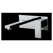 Brasshards Thyme Wall Plate Bath Mixer