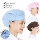 Cotton Wrap Hair Hat Bundled Hair Chef Cap Women Man Cook Hat Canteen Catering