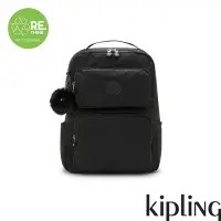 在飛比找Yahoo奇摩購物中心優惠-Kipling 低調有型黑豹紋手提後背兩用包-KAGAN B