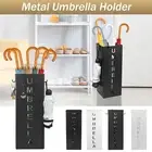 Metal Umbrella Holder Square Free Standing Umbrella Rack Decorative haAMx