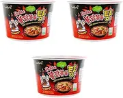 Korean Limited Edition SAMYANG Stew HOT chicken flavor Ramen BIG BOWL 120gx3cups Made in Korea Instant Cup Stir-Fried Noodles