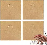 Humkopnl Worm Blanket - Jute Fiber Worm Bin Blanket for Composting | Garden Decoration Animal Pet Pad Liner Germplasm, Worm Farm Compost for Keeping Worm Dark and Moist