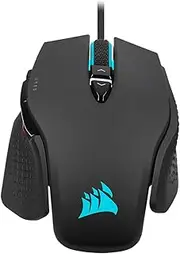 CORSAIR M65 RGB Ultra Wired Tunable FPS Gaming Mouse – 26,000 DPI – Optical Switches – Weight System – AXON Hyper-Processing Technology – iCUE Compatible – PC, Mac, PS5, PS4, Xbox – Black