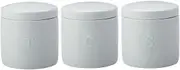 Maxwell & Williams Epicurious Canister 600ML Set of 3 White Gift Boxed