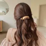 KOREAN FASHION HAIR CLIP SOLID COLOR HIGH PONYTAIL BANANA CL