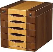 File Cabinet File Cabinet Desktop Storage Box Multi-layer with Drawer with Lock Data Cabinet for Home Office