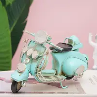 在飛比找松果購物優惠-復古鐵藝摩托車模型擺件裝飾攝影道具物件 (4.8折)