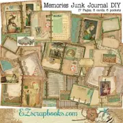 Memories Junk Journal DIY Kit - EZ-7107