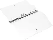 OHPHCALL Notebook Cover Shell Plastic Binder for Office and School Use Protects Notebooks from Damage and Dirt Reusable and Easy to Clean for Students and Teachers
