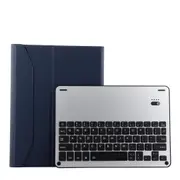 Bluetooth Keyboard & Leather Tablet Case For Ipad Pro 11 2018 Detachable Aluminum Three Gear Magnetic Sleep Function Blue Keyboards